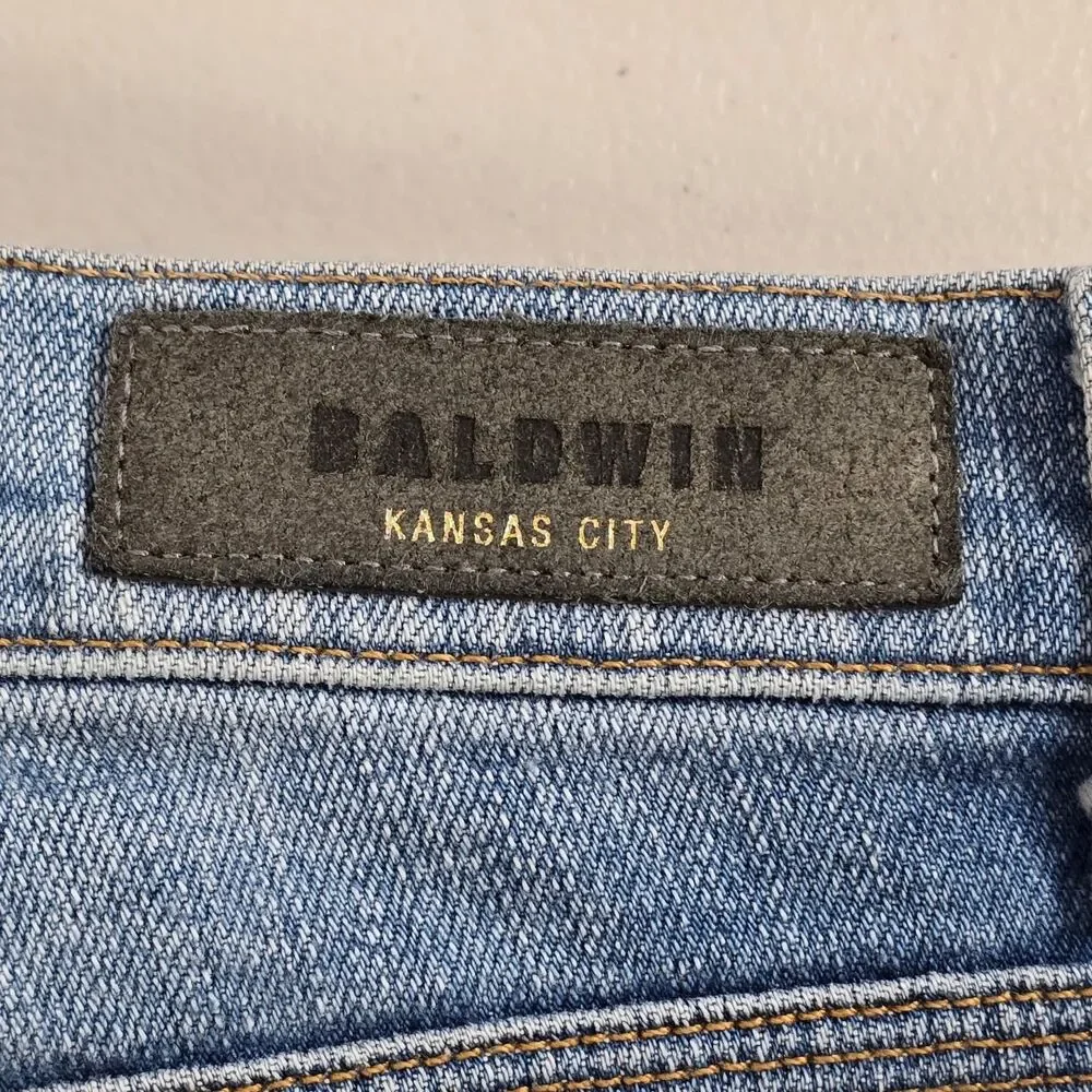 BALDWIN denim Sz Size 27x29 Stella Harvey Mid-rise Straight